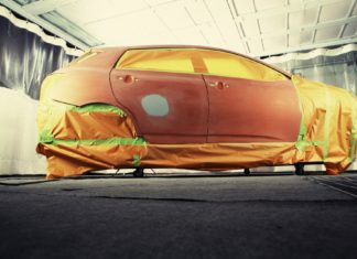 car paint and repair in Dubai